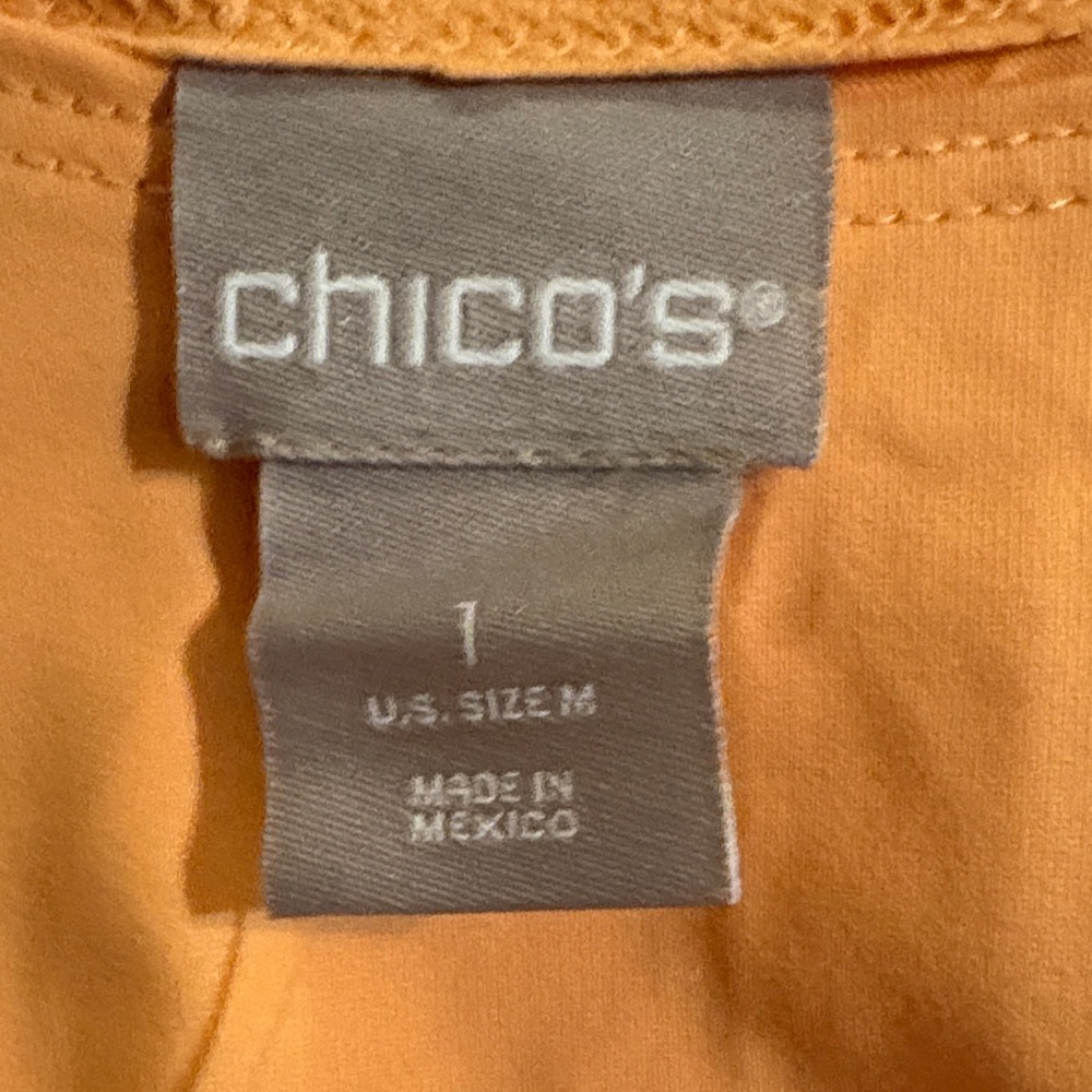 Chico's Tank Top microfiber contemporary 1 / medium NWT Soft Nectarine - Picture 2 of 8